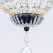 Lustra clasica semicristale 1xE27/60W, Arila HL 6-1498/1 Antik/Kristall Orion